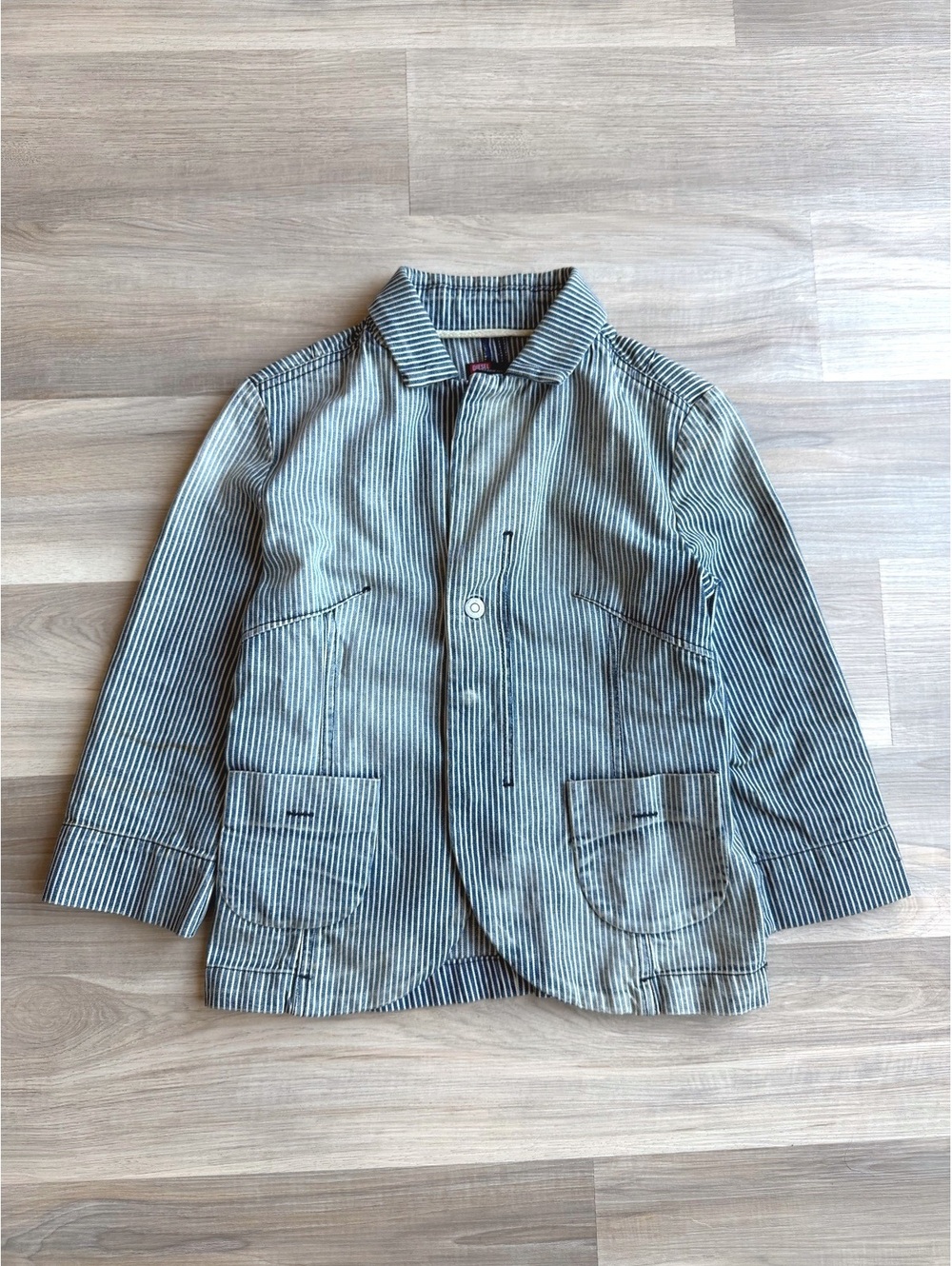 Vintage Diesel Pinstripe Coat